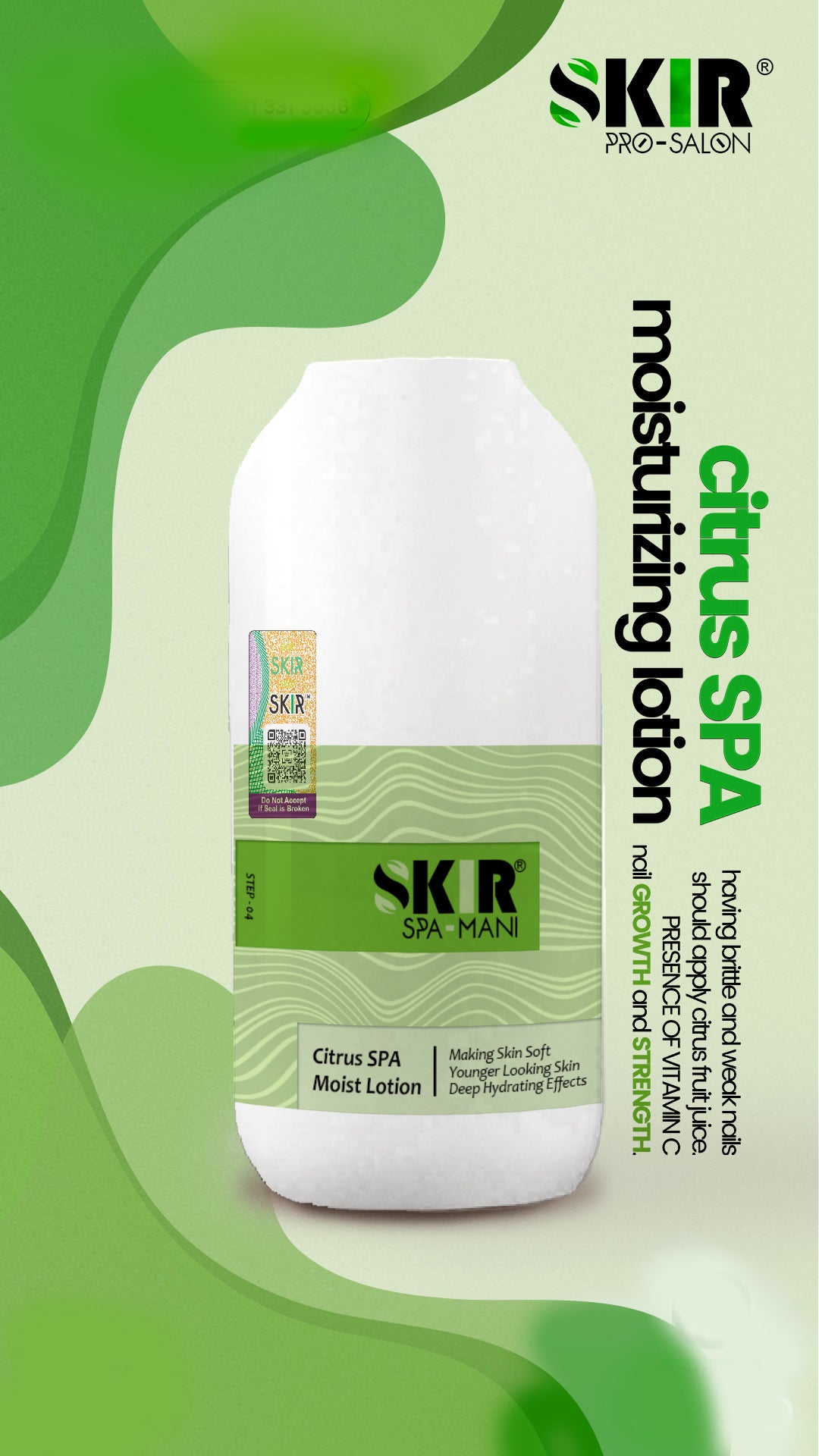 Citrus SPA Moist Lotion 500 – Deep Hydration & Skin Revitalization | Skir Pro Salon