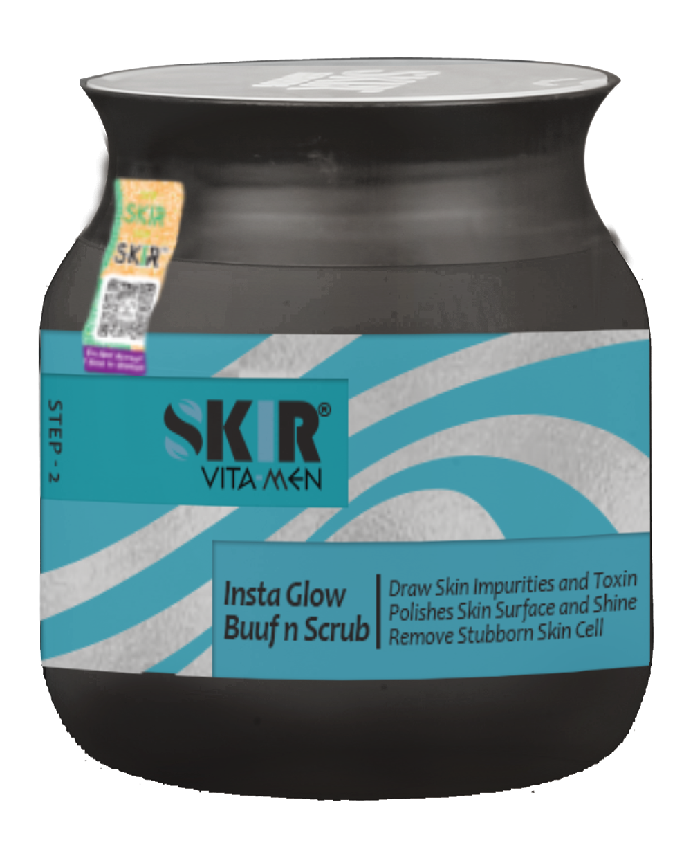 Insta Glow Buff-n-Scrub – Exfoliating & Radiance-Boosting Scrub | Skir Pro Salon