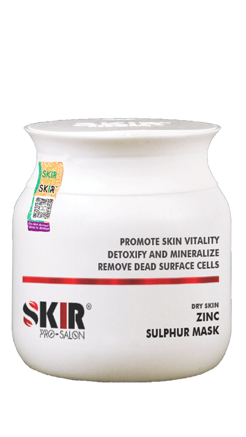 Zinc Sulphur Mask – Oil Control & Acne-Fighting Treatment | Skir Pro Salon